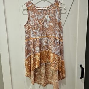 NWT Maurices sleeveless baby doll top